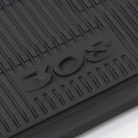Floor mat set 4 pieces PSA OE 1609853080 rubber black