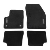 Set of 4 velour doormats