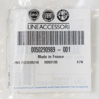 Rubber mat set at the front