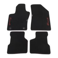 Velor floor mat set