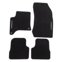 Velour floor mat set