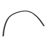 Door seal on the roof trim strip