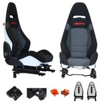 Abarth SABELT Seats in Alcantara black