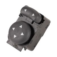 Exterior mirror switch, adjuster for the exterior mirrors