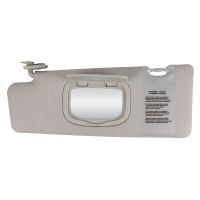 Sun visor on the left