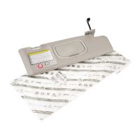 Sun visor on the right