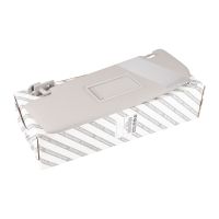 Sun visor on the left