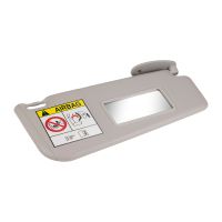 Sun visor on the right