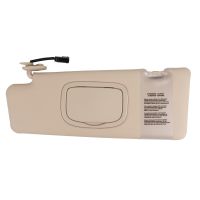 Sun visor on the left