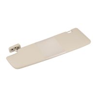 Sun visor on the left