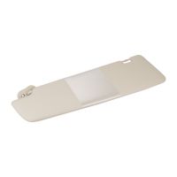 Sun visor on the left