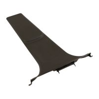 Inner lining of the B-pillar at the bottom left