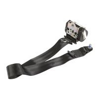 Rear center seat belt