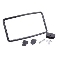 Outside mirror without support right / left with mounting kit 29 cm x 16.50 cm
