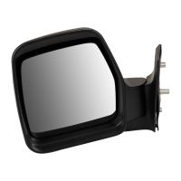 Left exterior mirror manually adjustable inside