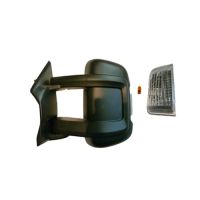 Outside mirror left manual adjustable temperature sensor 5 Watt medium mirror arm