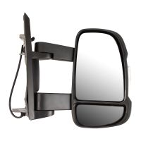 Outside mirror on the right manually adjustable 16W medium mirror arm