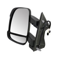 Outside mirror left manual temperature sensor 16 W medium mirror arm