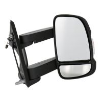 Outside mirror right manual adjustable 5 Watt long mirror arm
