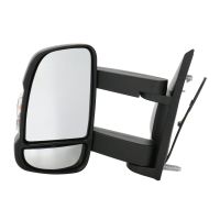 Outside mirror left manual adjustable 5 Watt long mirror arm