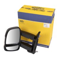 Outside mirror left manual temperature sensor 16W long mirror arm Magneti Marell