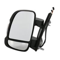 Outside mirror left electric adjustable temperature sensor 5 W short mirror arm