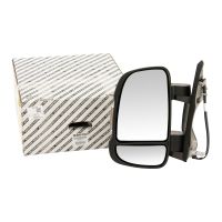 Electrically adjustable left exterior mirror 16 W short mirror arm