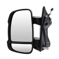 Left-hand side exterior mirror, electrically adjustable, temperature sensor, 16W, short mirror arm