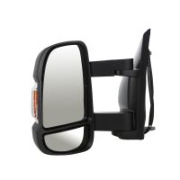 Outside mirror left electric adjustable temperature sensor 16 W medium mirror arm