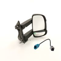 Outside mirror right electric adjustable antennae 5 Watt long mirror arm