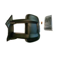 Outside mirror left electric adjustable temperature sensor 5 W long mirror arm