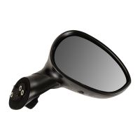 Electrically adjustable exterior mirror on the right