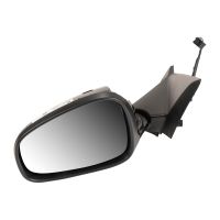 wing mirror on the left, electrically heated