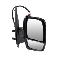Outside mirror right electric heatable foldable black