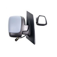 Outside mirror left electric heatable primed