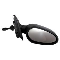 Outside mirror right manual black