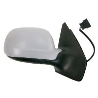 Right exterior mirror electrically primed