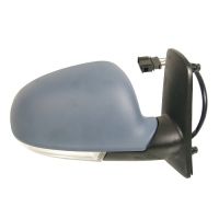 Right exterior mirror electrically primed