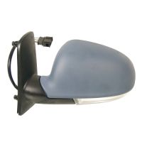 Left exterior mirror electrically primed