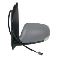 Left exterior mirror electrically primed