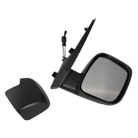 Outside mirror right manual black