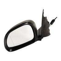 Outside mirror left black