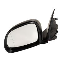 Outside mirror left black