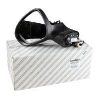 Left exterior mirror electrically heated with temperature sensor