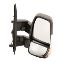 wing mirror on the right heated mechanically short arm