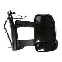 Electrically adjustable exterior mirror right AMF antenna 16W long mirror arm