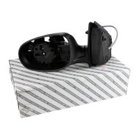 Mechanically adjustable left exterior mirror