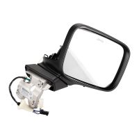 Mechanically adjustable right exterior mirror