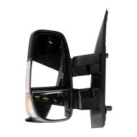 Left exterior mirror completely mechanical with temperature sensor short arm