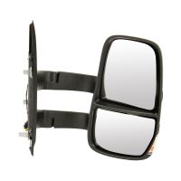 Exterior mirror on the right completely mechanically long arm original